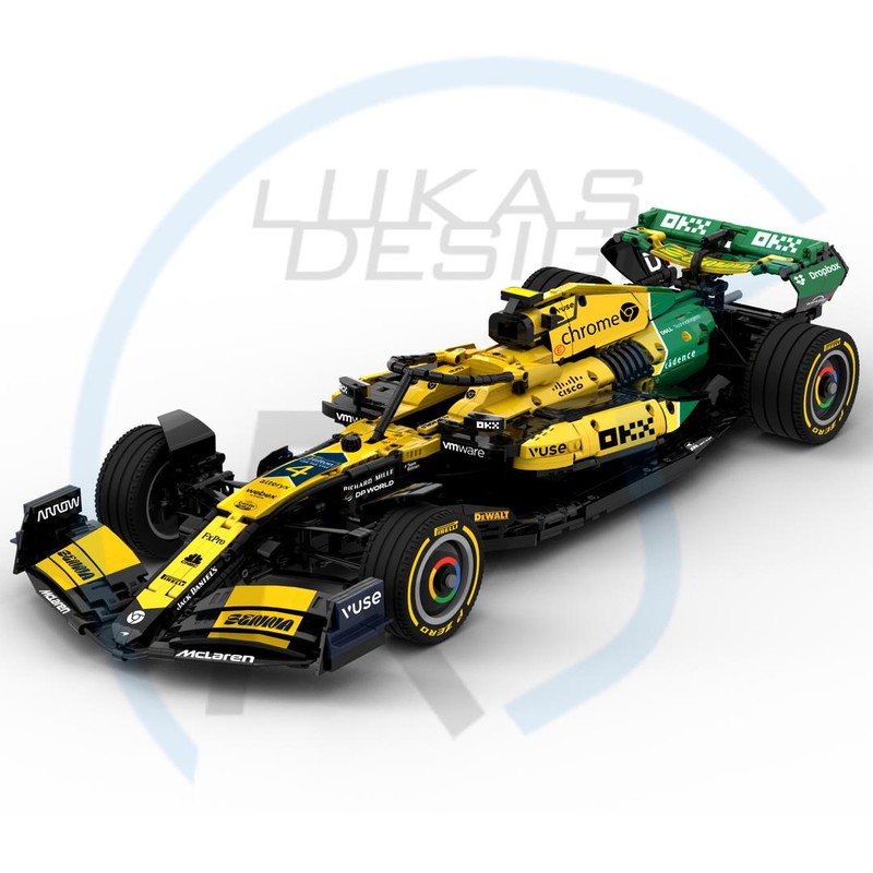 Lego McLaren F1 MCL38 Monaco 2024 Livery 1:8 Scale