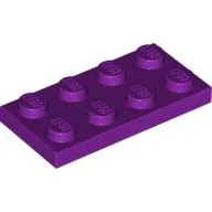Plate 2 x 4 / Light Purple