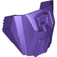 Lego Large Figure Limb Cover, Armor, Knee / Shoulder / Dark Purple