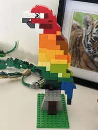 10696 Rainbow parrot