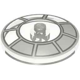 Dish 4 x 4 Inverted [Radar] with Millennium Falcon Cockpit Print