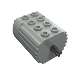 Motor, 4.5V Type 1 for 2-Prong Connectors without Middle Pin / Light Gray