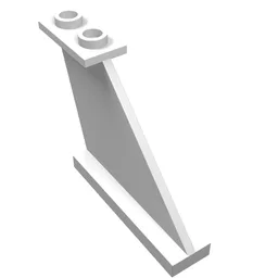 Wing, Tail 4 x 1 x 3 / White