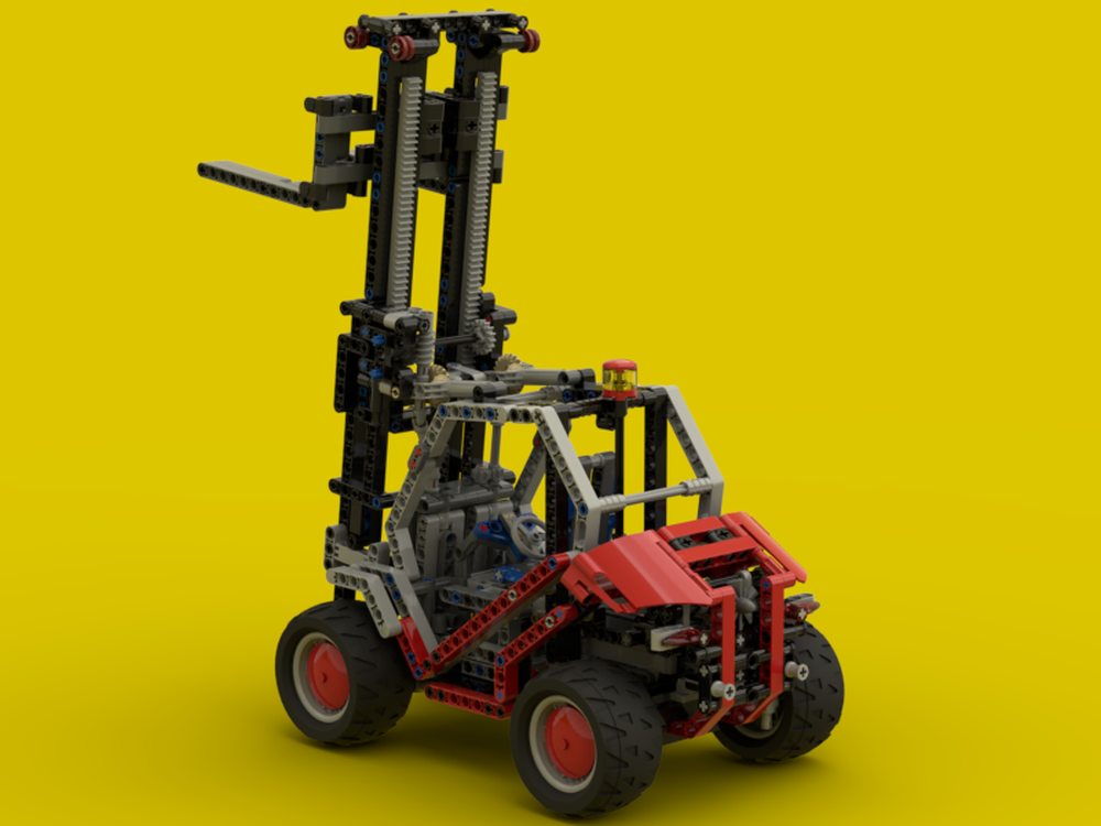 LEGO Technic 8416 All Terrain Forklift Fully Motorized Powered Up Bluetooth Control