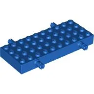 Vehicle Base, Brick Special 4 x 10 with 4 Pins / Blue