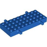 Lego Vehicle Base, Brick Special 4 x 10 with 4 Pins / Blue