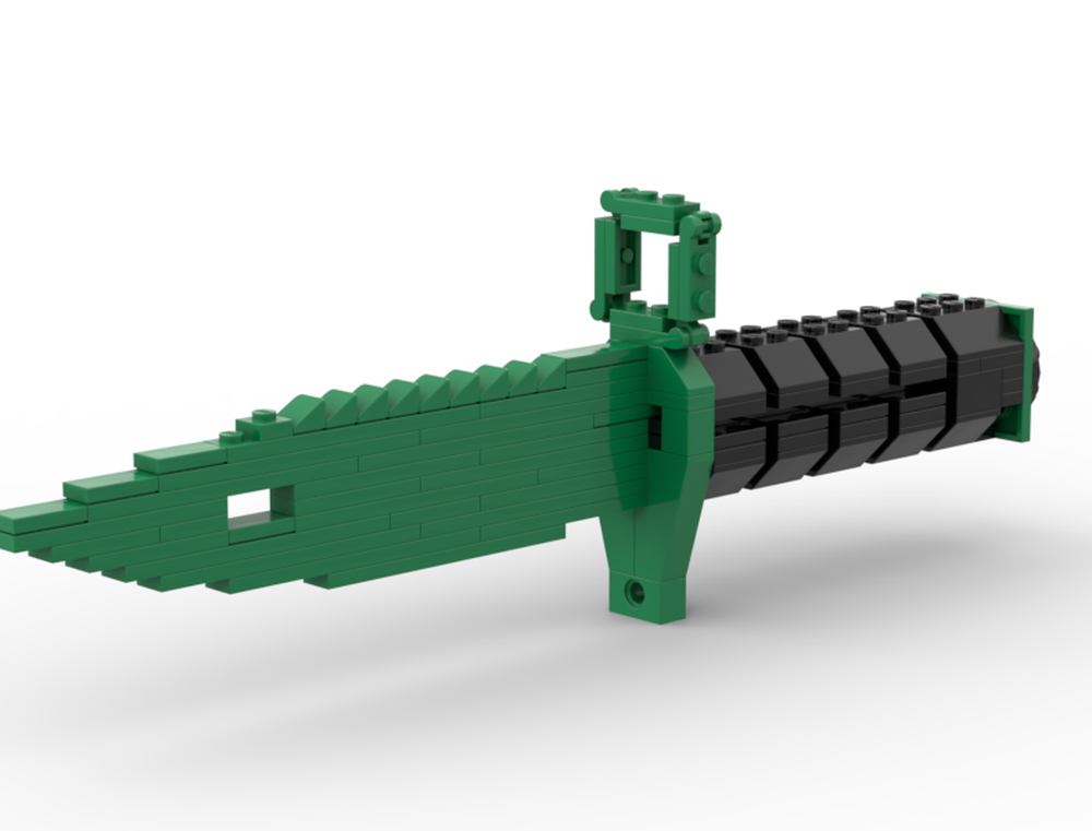 Lego CS2 M9 Bayonet + emerald skin