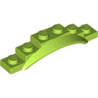 Wheel Arch, Mudguard, 1 1/2 x 6 x 1 [Arch Extended] / Lime