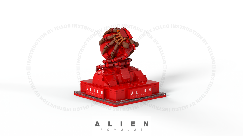 Lego Micro "ALIEN : Romulus" 3D poster Concept