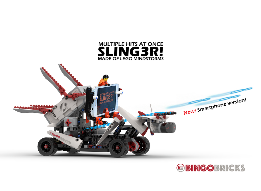 Lego SLING3R! - Multiple hits at once!