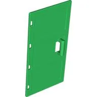 Duplo Door 1 x 3 1/2 x 6 with Handle, and 4 Hinges / Green