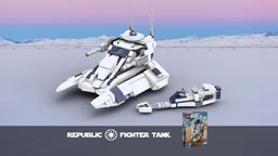 501st Legion Republic Fighter Tank (TX-130 Saber) - 75379 alternative
