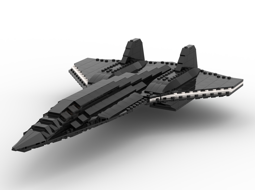 Lego SR-72 Darkstar Son of Blackbird from Top Gun Maverick