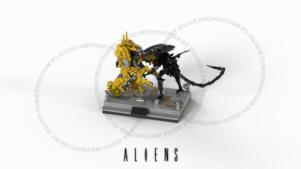 Lego Micro Aliens Series PART FINAL : Ripley vs Queen