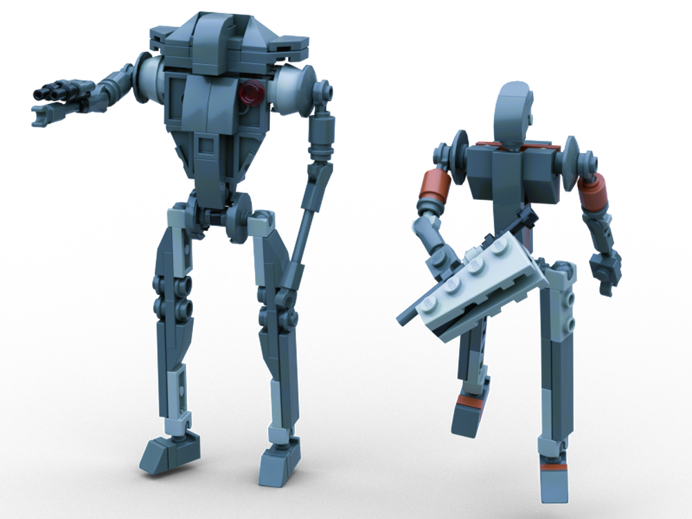 Lego BX-series Droid Commando and Super Battle Droid