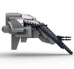 Gladiator-class assault fighter (Blue)