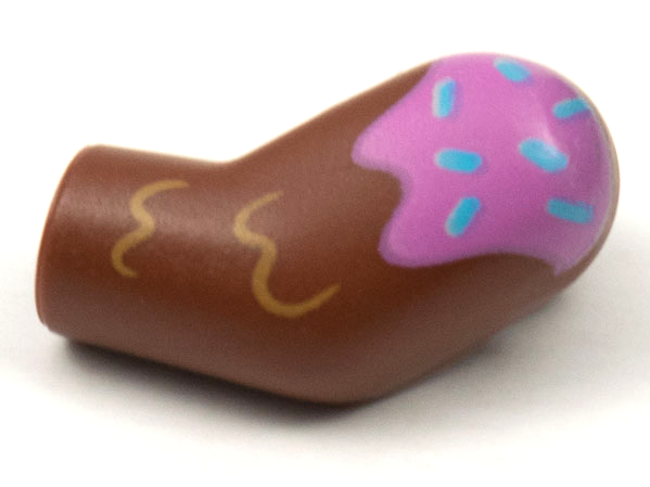 Lego Arm, Left with Topping and Sprinkles Pattern