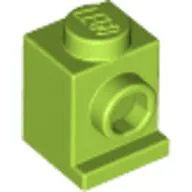 Brick Special 1 x 1 with Headlight / Lime