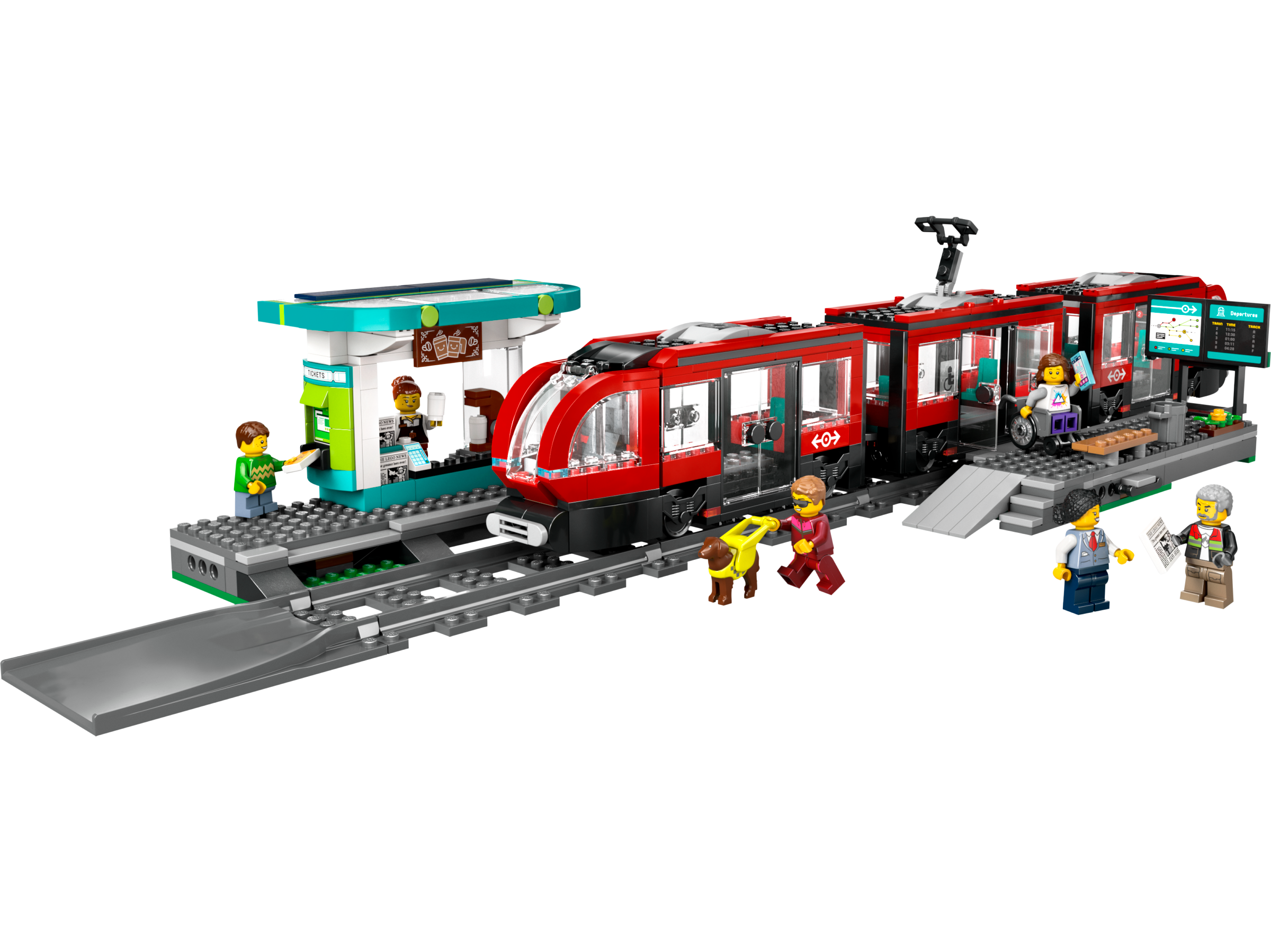 Lego Downtown Streetcar and Station