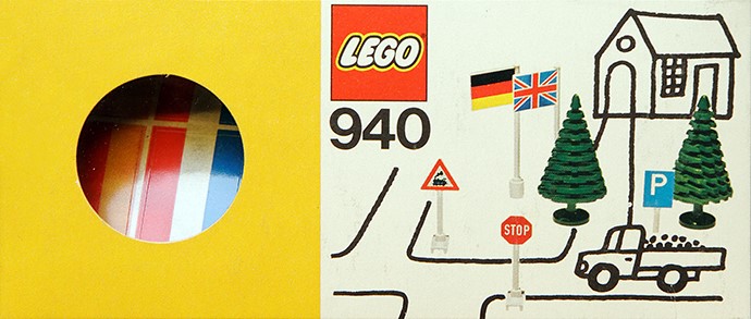 Lego Flags, Signs and Trees