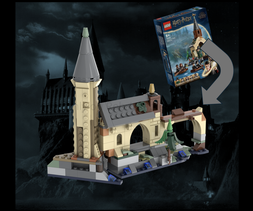 Lego The Great Tower and Tower Bridge (76426 alternate)