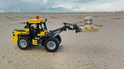 volvo L50H wheel loader in 1:21 scale