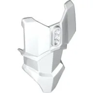 Large Figure Torso Cover, Armour with 2 Chest Holes and Ball Joint Socket / White