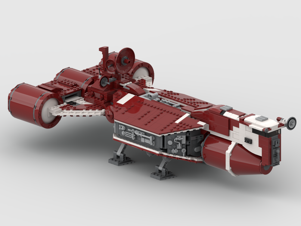 Lego Republic Consular Class Cruiser (Radiant VII) (Republic Frigate) V2