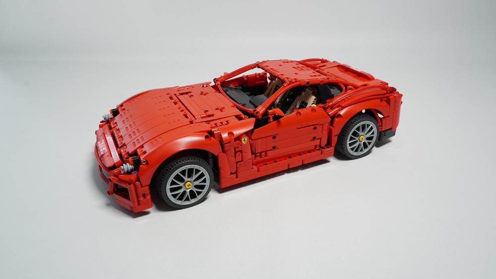 Lego Ferrari 599 GTB Fiorano 8145 MOD 1:10 Scale