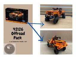 42126 Offroad Alternate Build Pack 2 in 1
