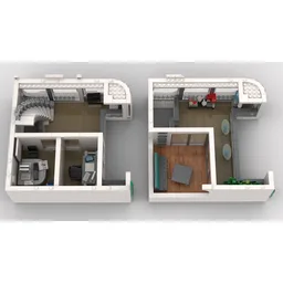 Modern Corner Office