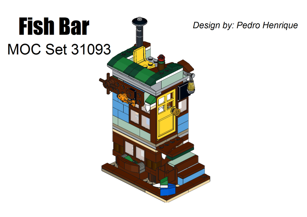 Lego Fish Bar - MOC 31093