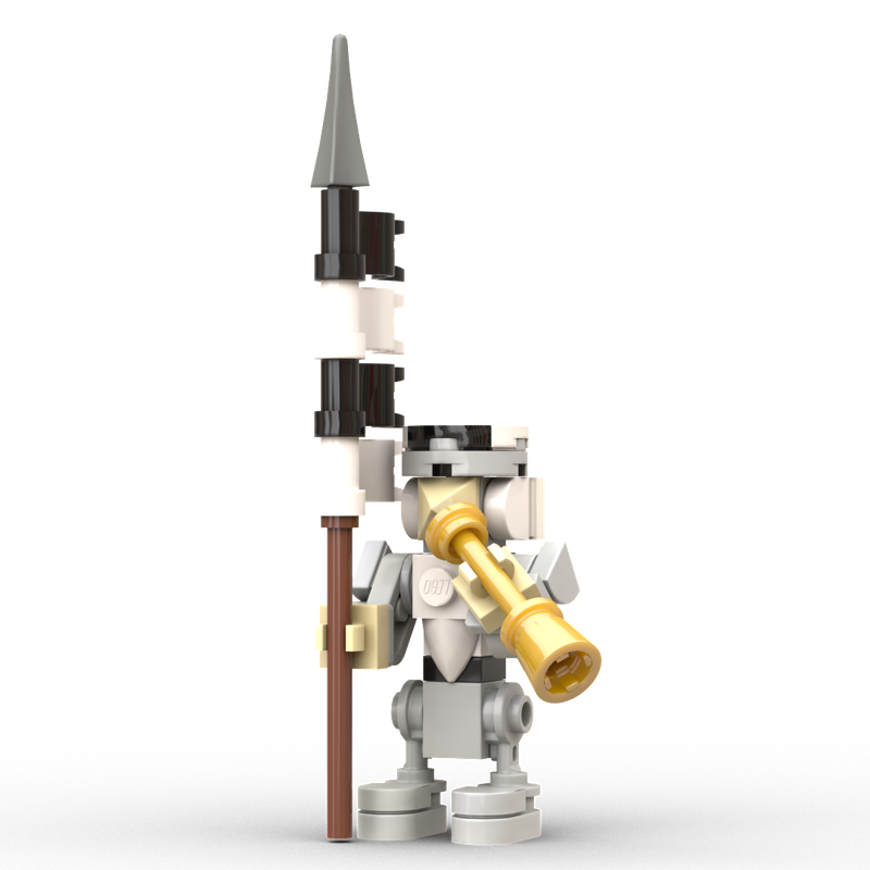 Lego Medieval Royal Guard Flag Bearer