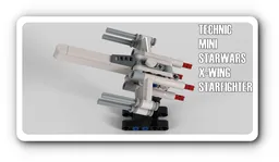 TECHNIC MINI X-WING STARFIGHTER