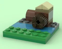Microscale watermill