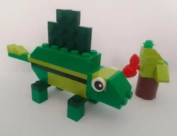 Green Stegosaurus