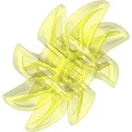 Propeller 8 Blade 5 Diameter / Trans-Neon Green