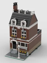 half baseplate modular building