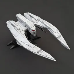 MK II Cylon Raider - Minifig scale