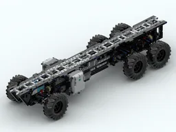 offroad truck 6x6 chassis