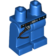 Lego Hips and Blue Legs with Gunbelt Print / Blue