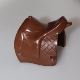 Scala, Animal / Creature Accessory, Horse Saddle / Earth Orange
