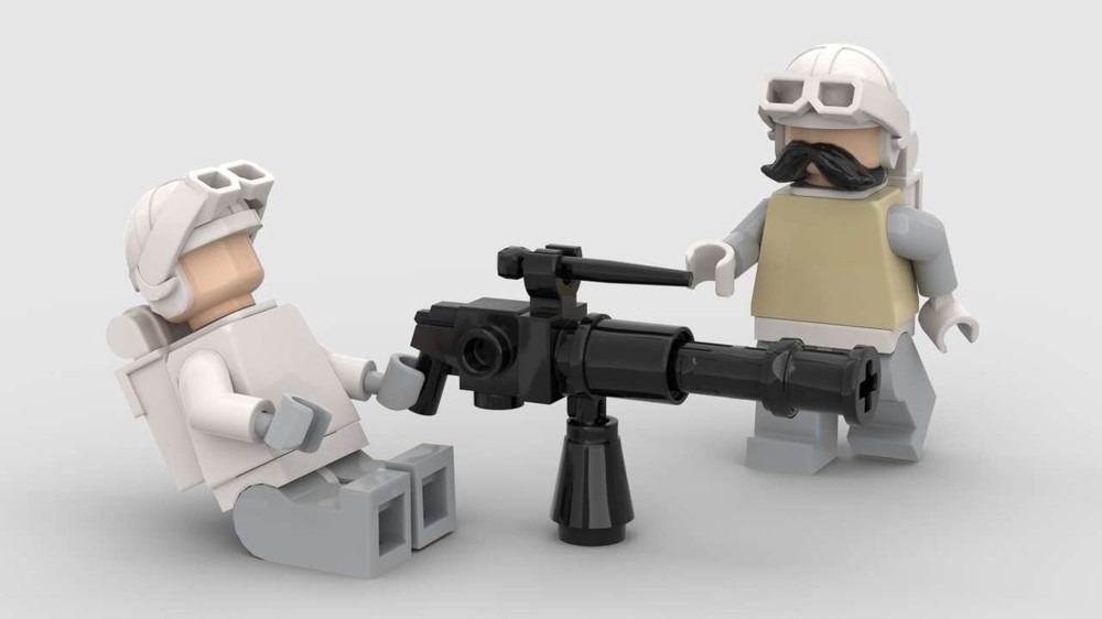 Lego Hoth Rebel Merr-Sonn Mark II Medium Repeating Blaster Cannon