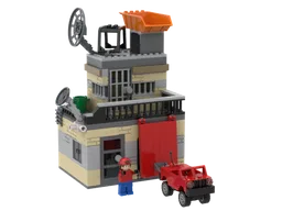 Bill Newton's upgraded wacky workshop (colorized)