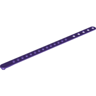 Lego DOTS Bracelet 1 Stud Wide / Dark Purple