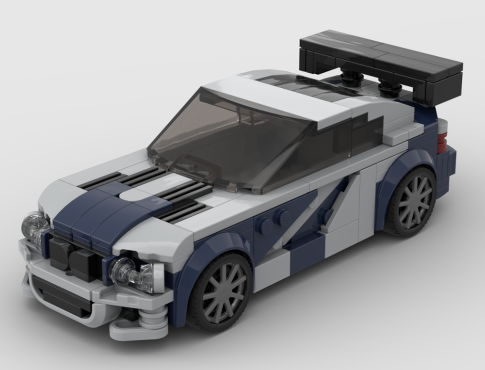 Lego BMW M3 GTR (Most wanted version)