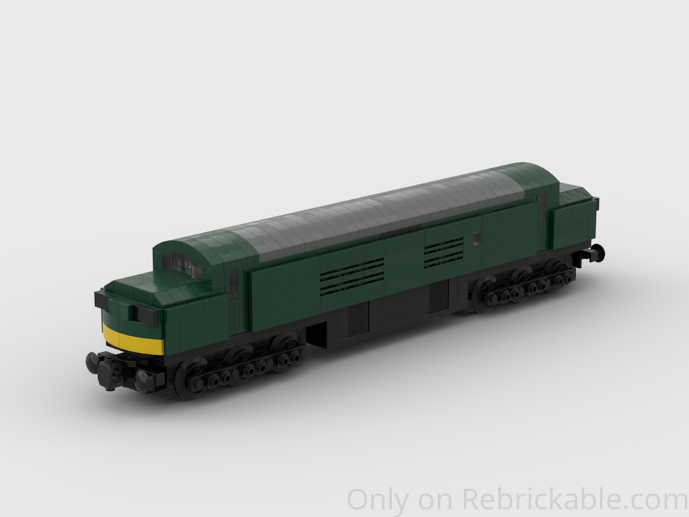Lego BR green Class 37 Locomotive With Power Functions