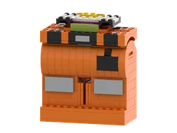 Up-Scaled LEGO Minifigure Legs Emmet Edition