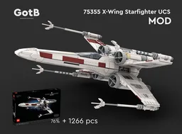 75355 X Wing Starfighter UCS - MOD