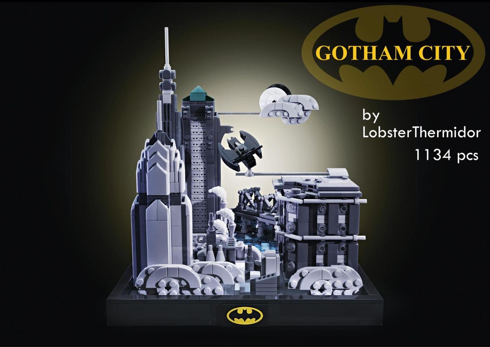 Lego Tim Burton's Gotham City